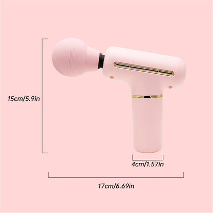 Mini Deep Tissue Massager, USB Charging, Portable, Lightweight, For Athletes, Gifts, Super Quiet, Back Massage Bar, One Size
