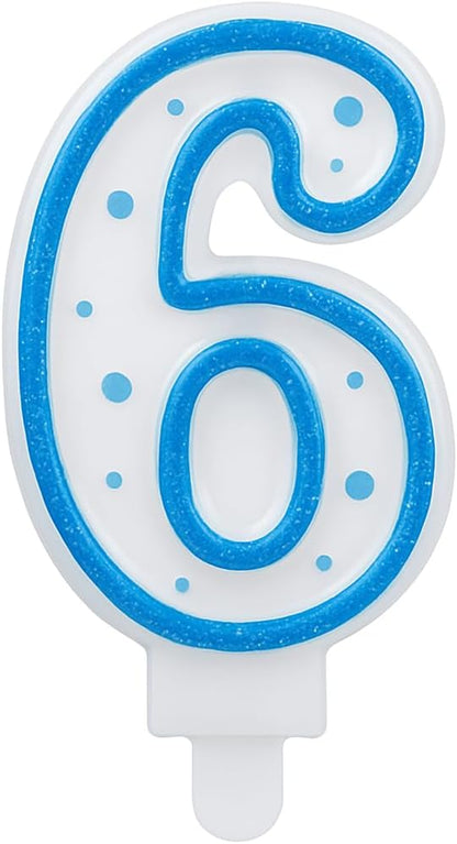 Birthday Candle Number 6 – Fun Party Decoration Essential for Birthday Celebrations, UAE