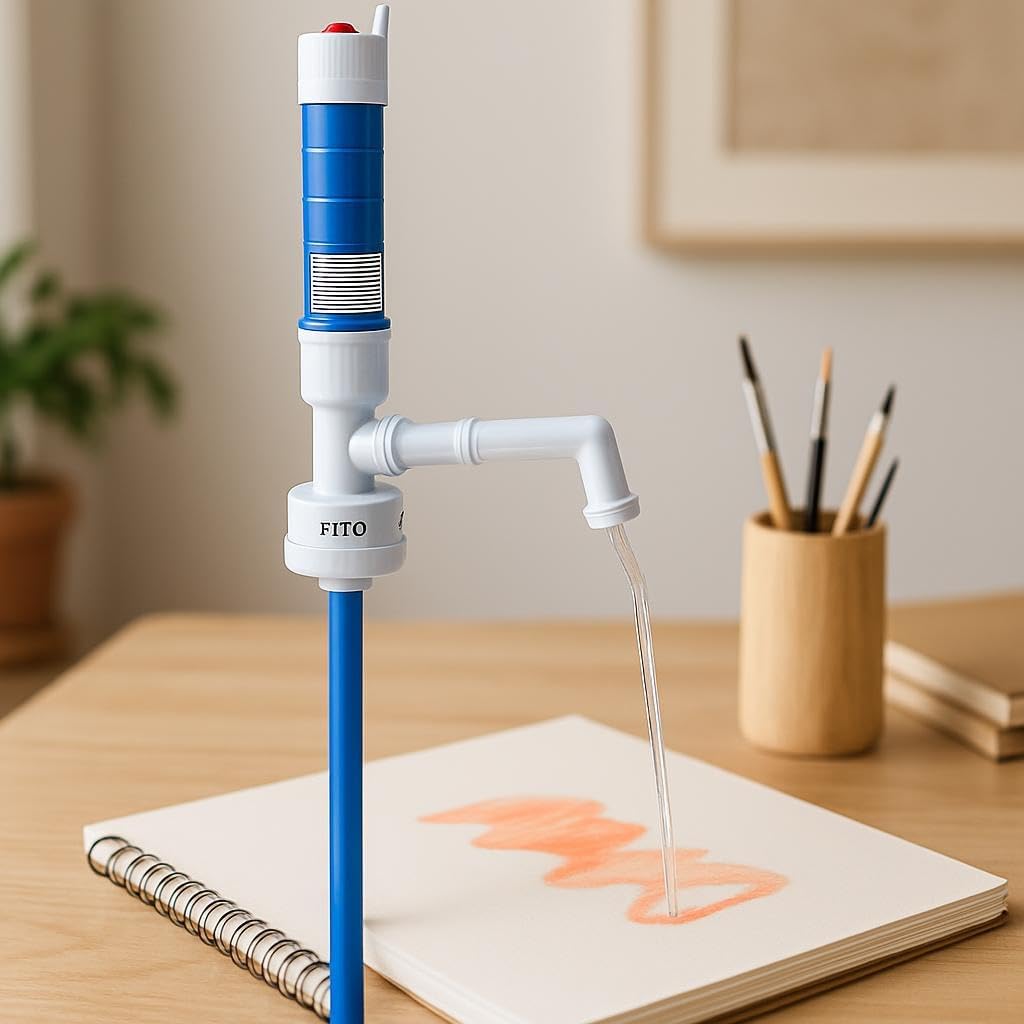 Battery Operated Water Pump, Blue – Compact Design with 3.5-4 L/Min Flow Rate, Ideal for Water Dispensing and Liquid Transfer