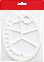 120 Pieces Painting Plate 1 Pieces (330MM X 245MM White – Artist Palette – Mixing Tray for Paints)