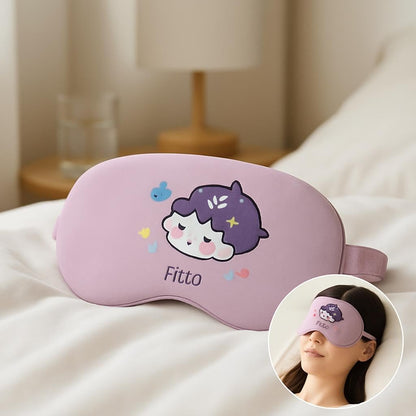 Night Blindfold Mask - Breathable and Soft Eye Mask for Comfortable Sleep, Purple