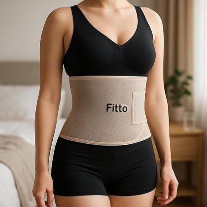 Women's Brown Waist Shaper Belt - Adjustable Slimming Body Shaper