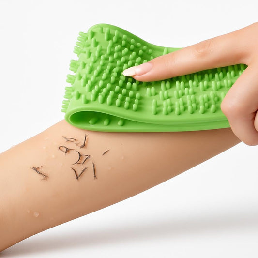 Silicone Body Scrubber – Blue