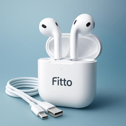 Wireless Stereo Earbuds Type-C Charging Bluetooth Earphones