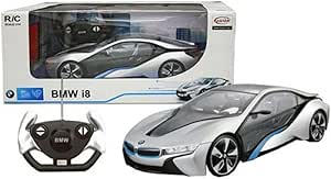 Fitto Radio Control 1:14 BMW i8 Car - Black | High-Performance Remote Control Sports Car Model | Authentic BMW Replica with Full Function R/C Controls, LED Lights, and Realistic Detailing