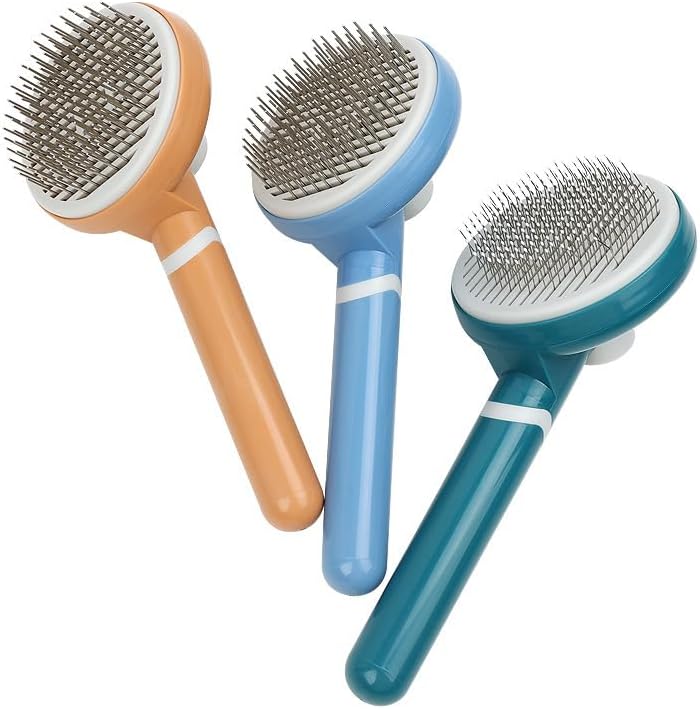 120 Pieces Cat Grooming Brushes (Thick Needle – Pack of 3 – Assorted Colors)