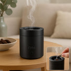 60 Pieces Electric Bakhoor Burners (Rechargeable USB – Portable Incense Burner for Home – Car – Office - Black)