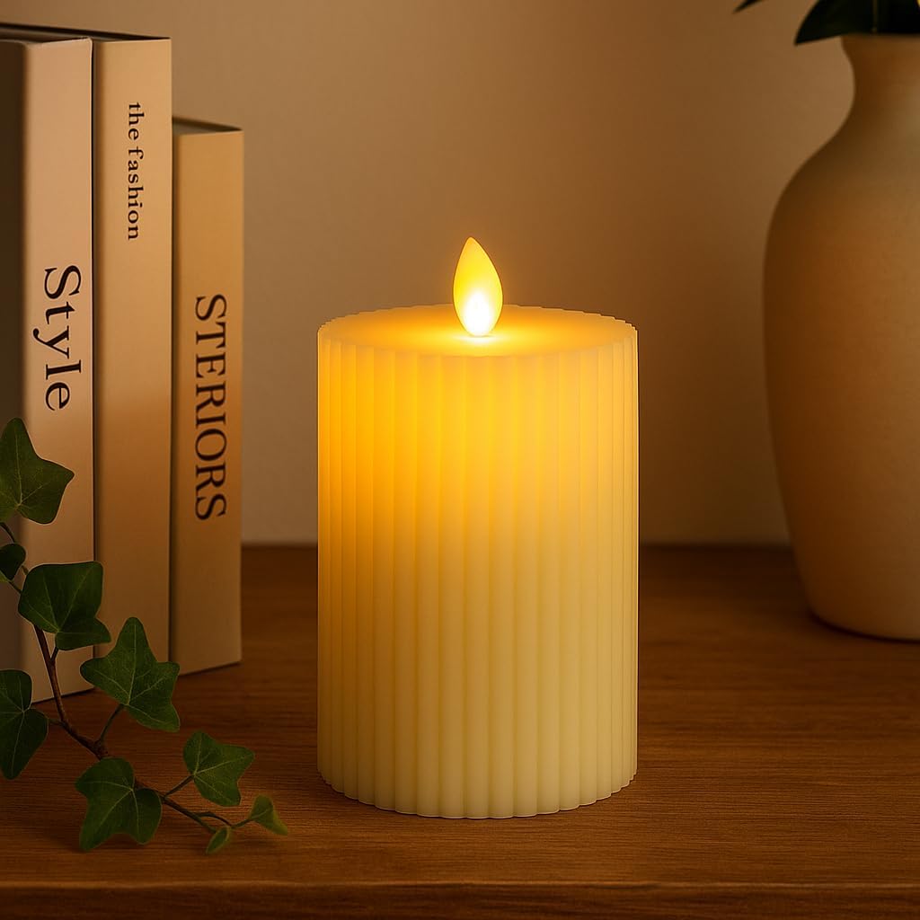 120 Pieces LED flameless candles (7.5x12.5 cm for home decor – birthdays – Christmas – indoor/outdoor use – flameless smokeless warm lighting)