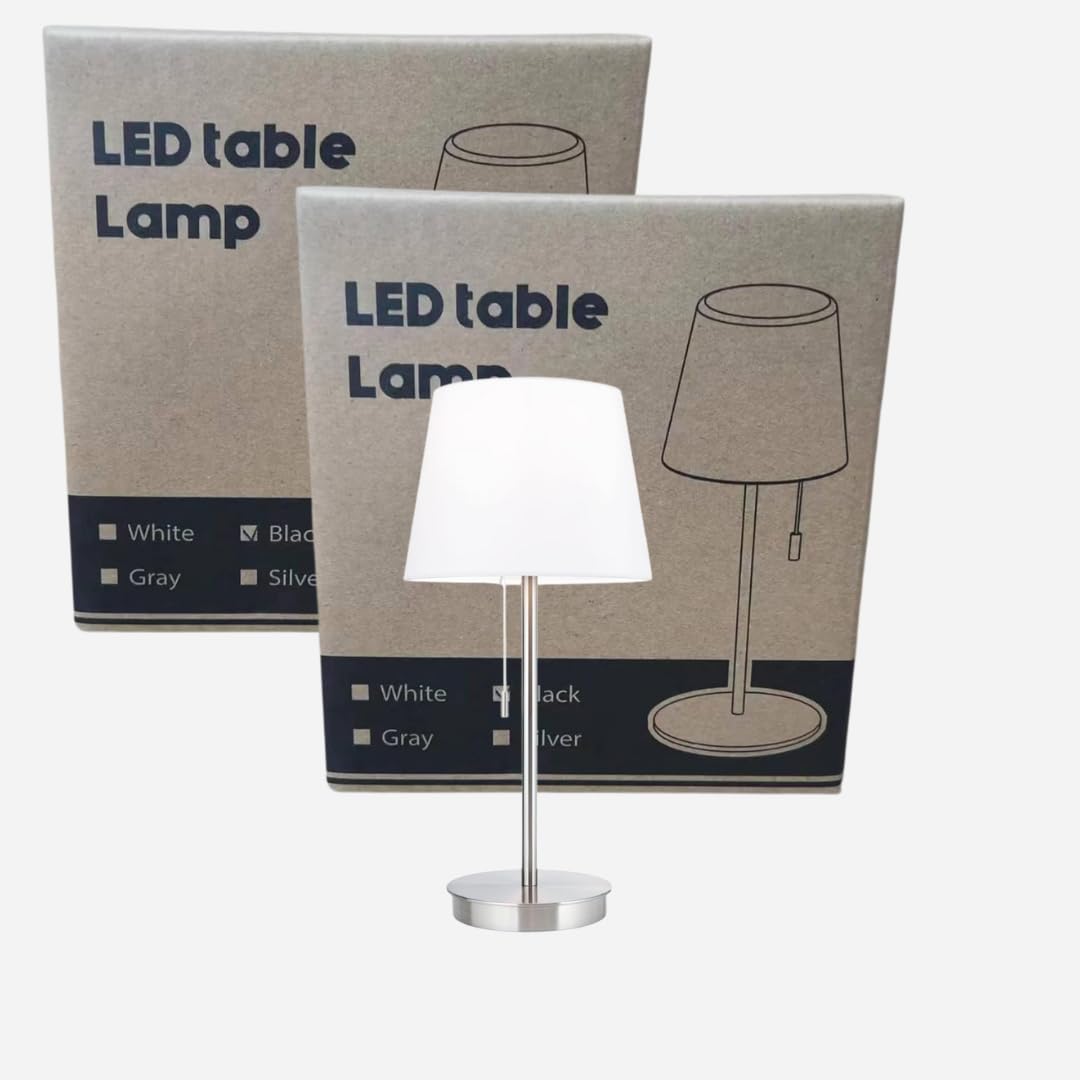 96 Pieces Cordless Table Lamp - Portable LED Desk Lamps (1200mAh Battery Powered – 3 Color Stepless Dimming – for Bedroom – Restaurant – Bars – Outdoor Parties & Camping)