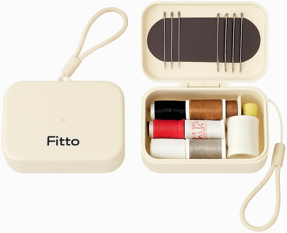 144 Pieces Portable Needle and Thread Boxes