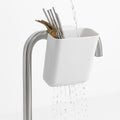 144 Pieces Long Water Sink Drain Baskets (Easy Drain Design – White)