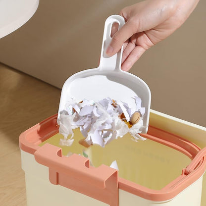 Small Compact Broom – Compact White & Grey Design