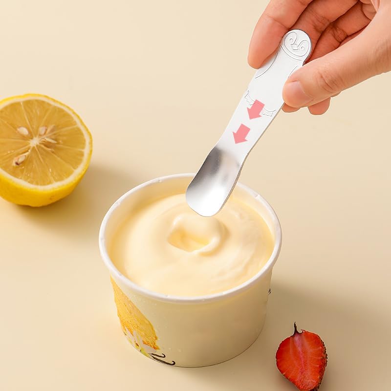 Ice Cream Scoop – Penguin Design – Silver – Pure Aluminum – 2 Pack