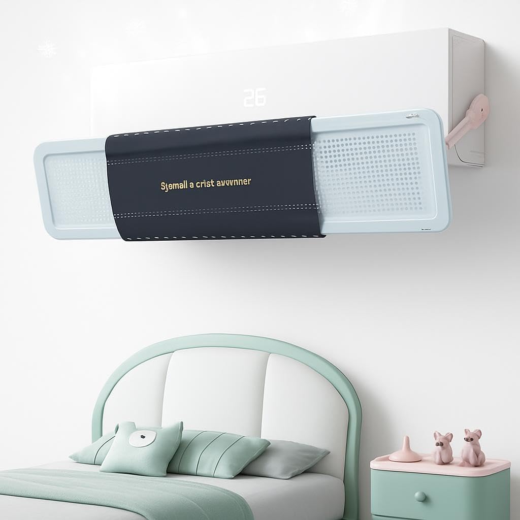 Wall-Mounted Air Conditioner Windscreen Plate