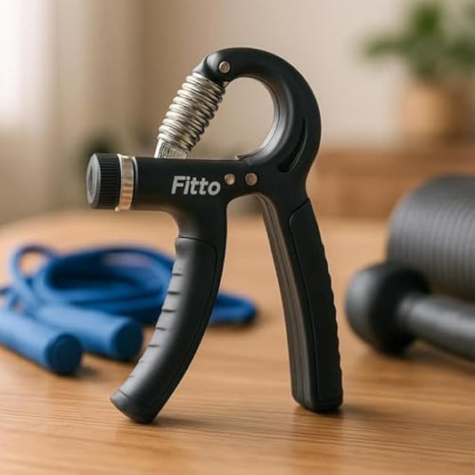 Adjustable Hand Grip Strengthener - Ergonomic Grip Strength Trainer for Improved Hand and Forearm Strength