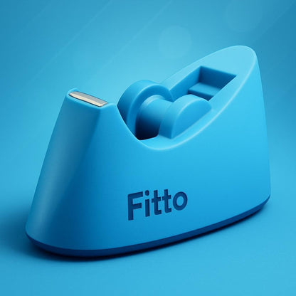 Blue Tape Dispenser - 1 Piece, Ideal for Office and School Use