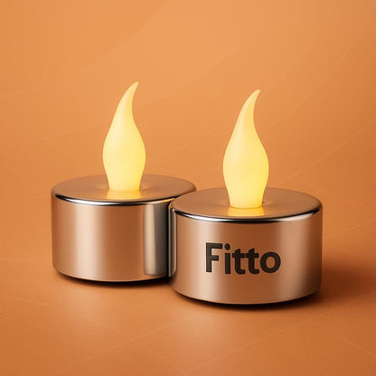 2 Piece Multi LED Light Candles Battery Operated Flameless Decorative LED Candle for Home Wedding Event