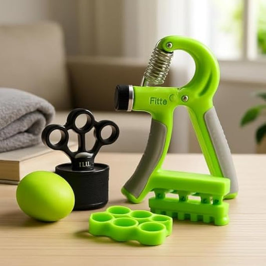 Adjustable Grip Strength Trainer Set - Forearm Exerciser & Finger Strengthener for Enhanced Hand Grip
