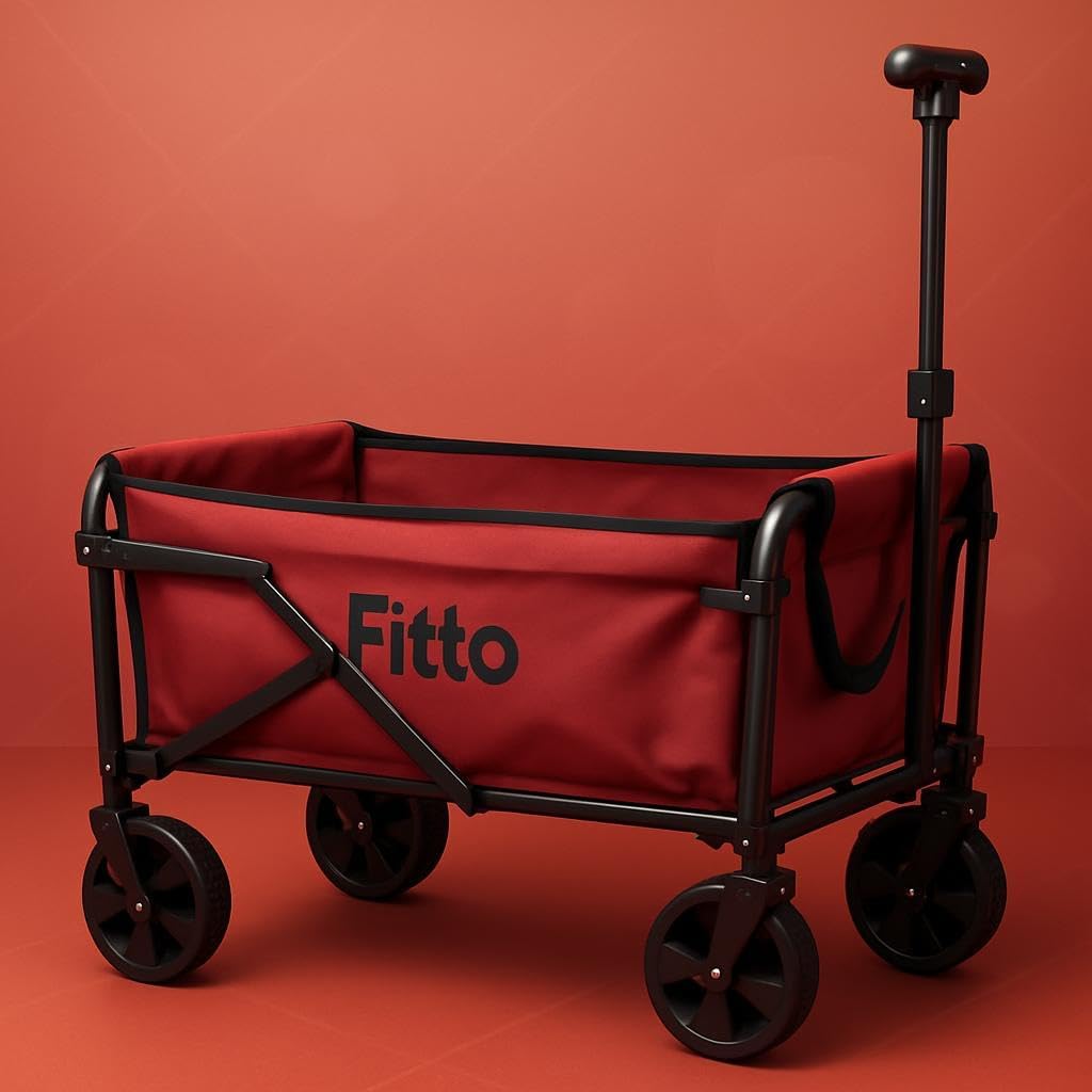 Foldable Utility Cart 145L 59x33x45cm Storage Organizer for Home, Office, Garage