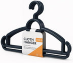 144 Pieces Plastic Hanger 3PC Sets for Clothes (Durable and Space-Saving Wardrobe Organizers)