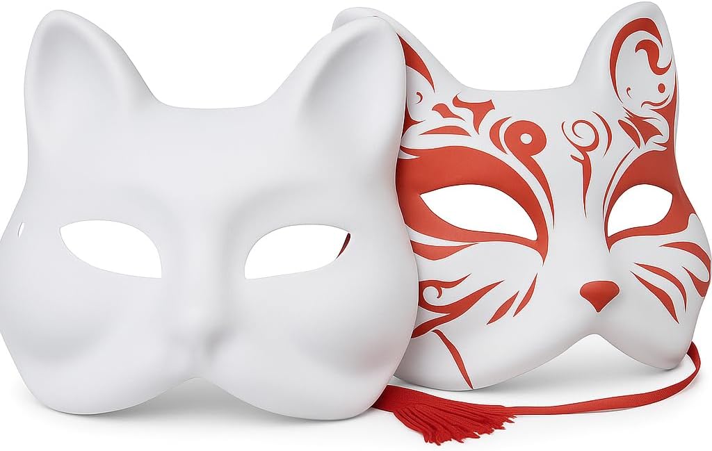 144 Pieces Painting Masks (17cm x 18cm White – Reusable Protective Mask for Painting and DIY Projects)