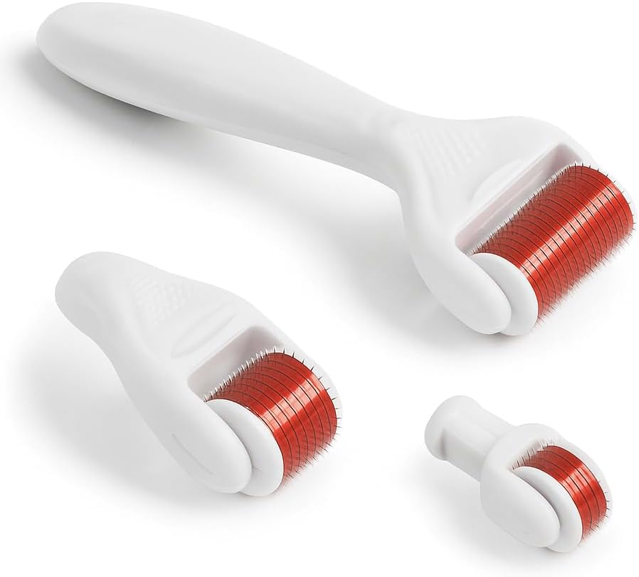 72 Pieces 3 In 1 Derma Rollers (Cosmetic Needling Instrument – Microneedle Roller – For Face)