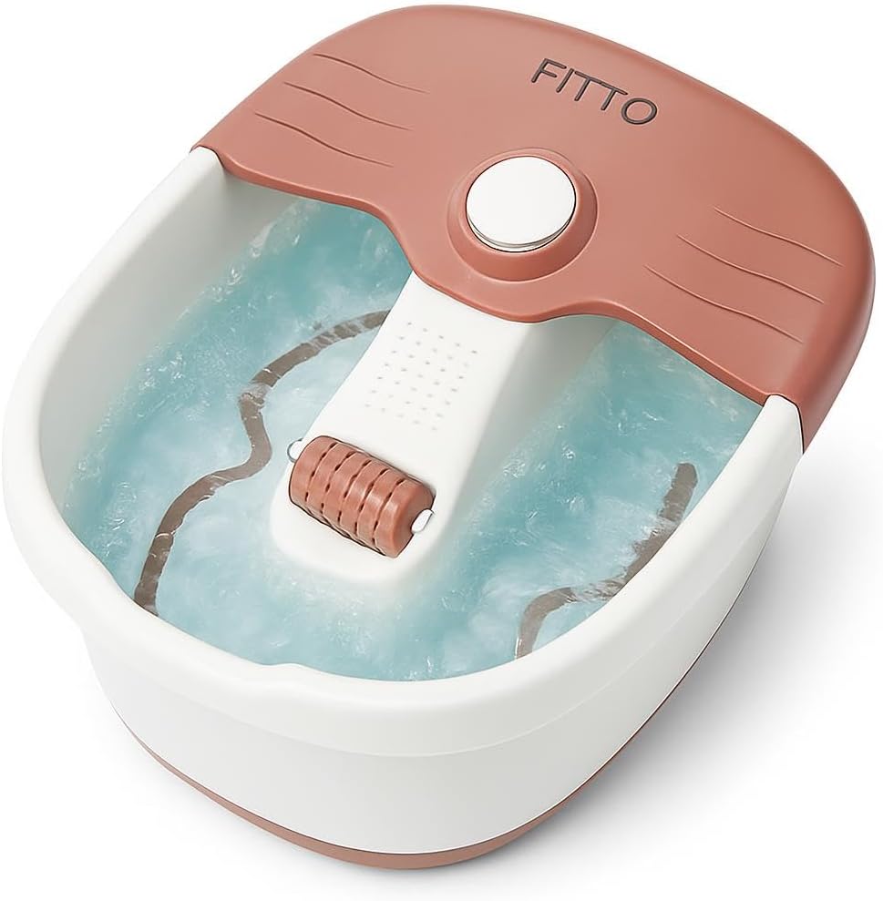 9x1 Pediprep Spa Pedicure - Waterproof Control Bubbling Massage Foot Bath for Relaxing Pedicure, Foot Soak, and Foot Spa Treatment, with Adjustable Heat and Soothing Vibrations