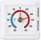 120 Pieces 75mm Dial Thermometer White - Analog Indoor Outdoor Room Wall Fridge Aquarium Temperature Gauges