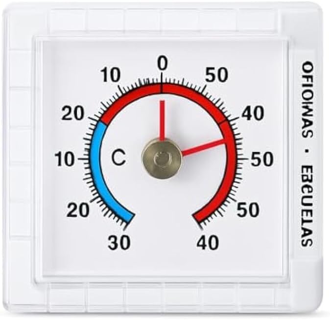 120 Pieces 75mm Dial Thermometer White - Analog Indoor Outdoor Room Wall Fridge Aquarium Temperature Gauges