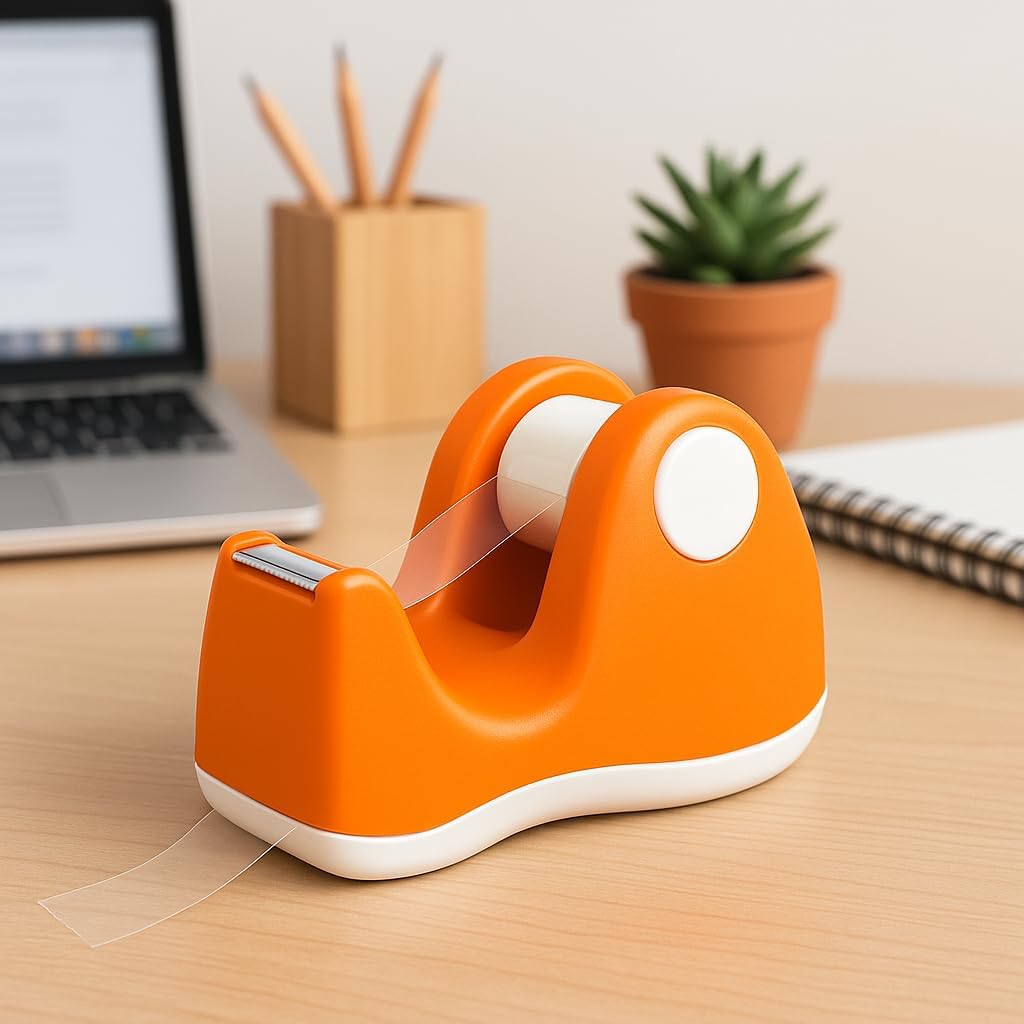 96 Pieces OrangeTape Dispenser - 1 Piece Office & School Supplies