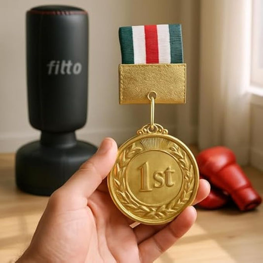 Gold Medal for First Place - Premium Quality Award Medal, Pack of 1