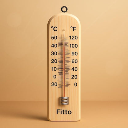 Thermometer Analog 19.6x4.6cm - Clinical Body Temperature Tester