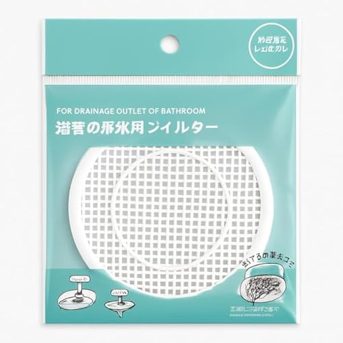 96 Pieces Drain Filter Net Hair Catcher - Universal Shower & Sink Drain Strainers (Mesh Hair Trap for Bathtub – Bathroom & Kitchen – Reusable Clog Preventer)