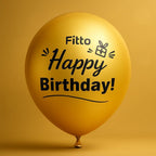240 Pieces Happy Birthday Balloons (12 2.8g 12pcs Set)