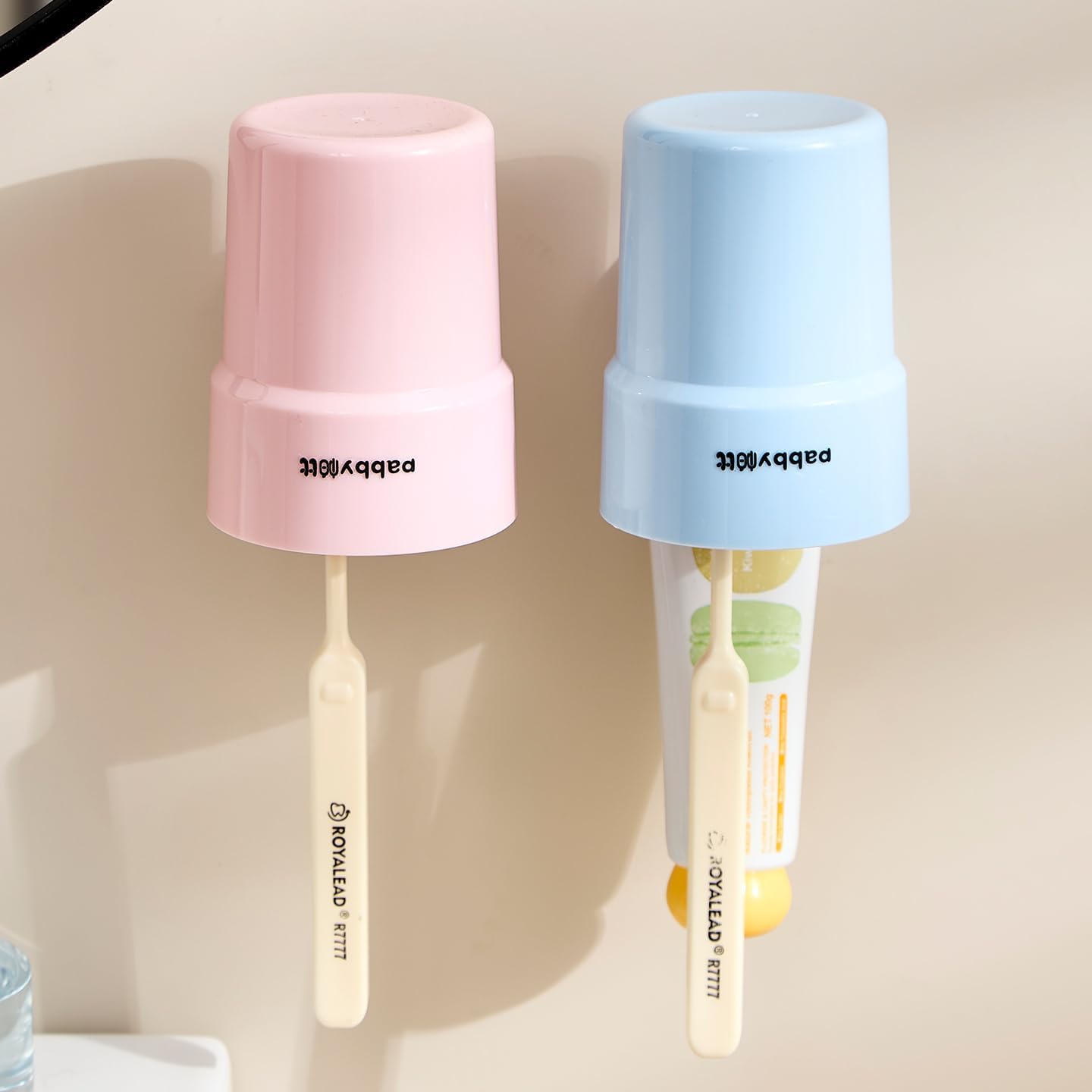 Suction Cup Toothbrush holder - Pink