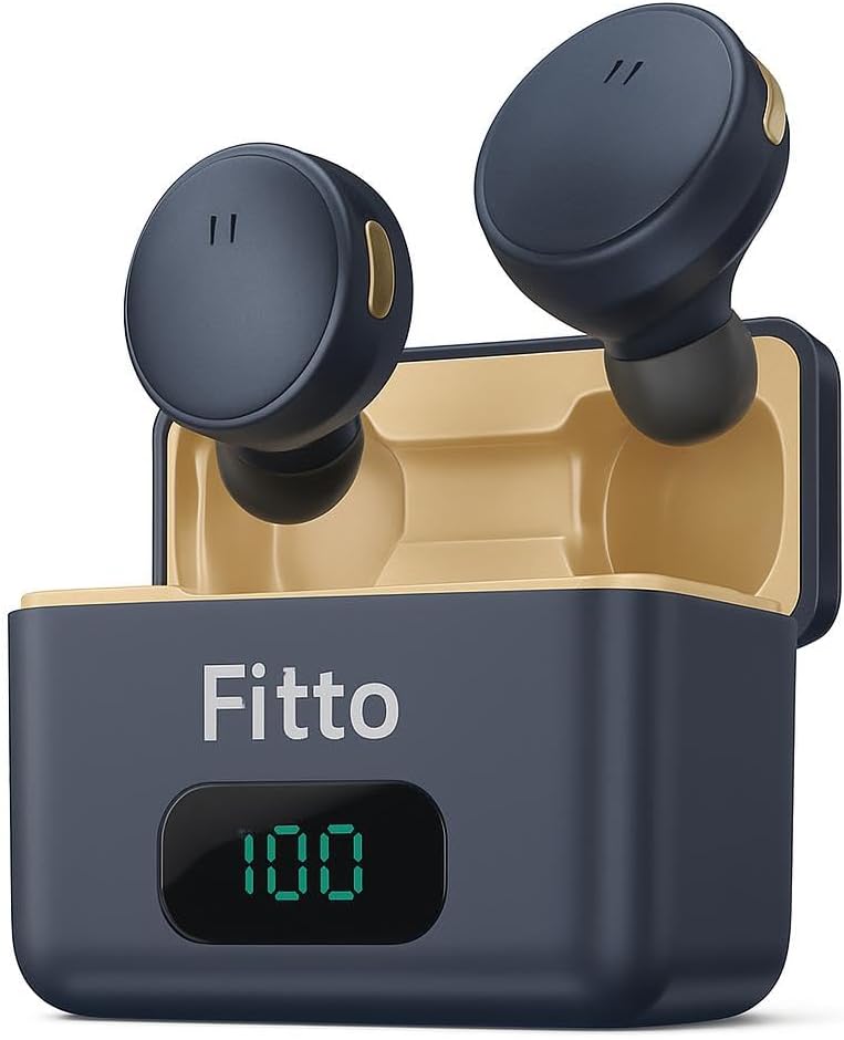 60 Pieces 2.4GHz Wireless Bluetooth Earpods with LED Display