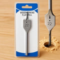 120 Pieces Woodworking Flat Drill Bits Spade Paddle Bits for Wood Boring (Clean Holes in Timber – MDF & Plywood – Heat-Treated Carbon Steel – Multiple Sizes)