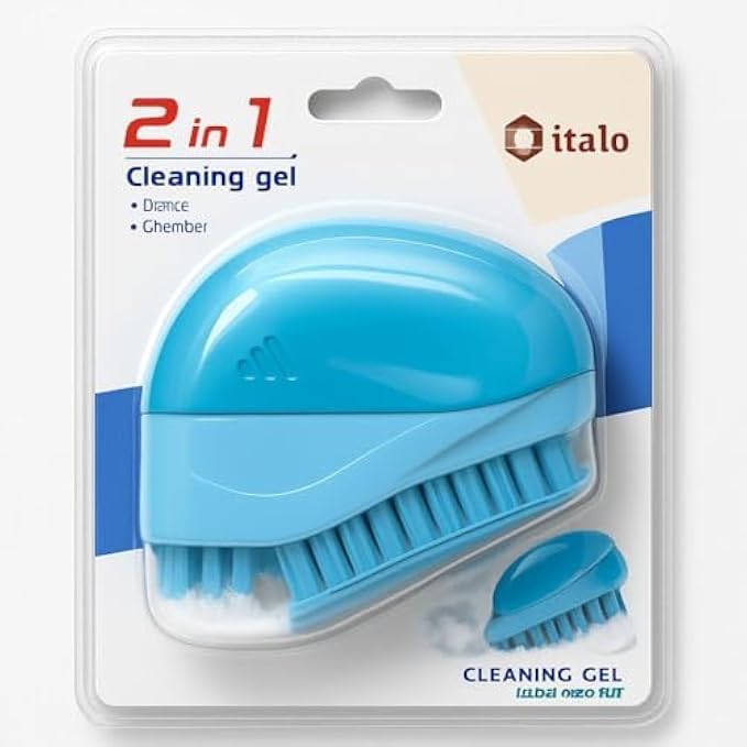 2-in-1 Cleaning Gel with Brush & Cleaner Spray - Reusable Dust Cleaning Putty for Keyboard, Phone, Laptop, Car, Camera & Electronics