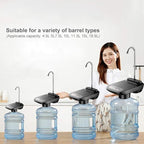 72 Pieces USB Rechargeable Water Bottle Dispenser Pumps (Portable Automatic Electric Drinking Pump for 1-5 Gallon Jugs – Ideal for Home – Office – Kitchen – Indoor & Outdoor Use – Camping – and Picnics)