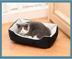 72 Pieces Plush Comfort Pet Bed - Blue -s (70X50X15 cm)