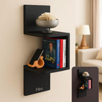 72 Pieces Wall Shelf Corner 2 Tiers (19.8X19.8X42.6cm for Home Storage)
