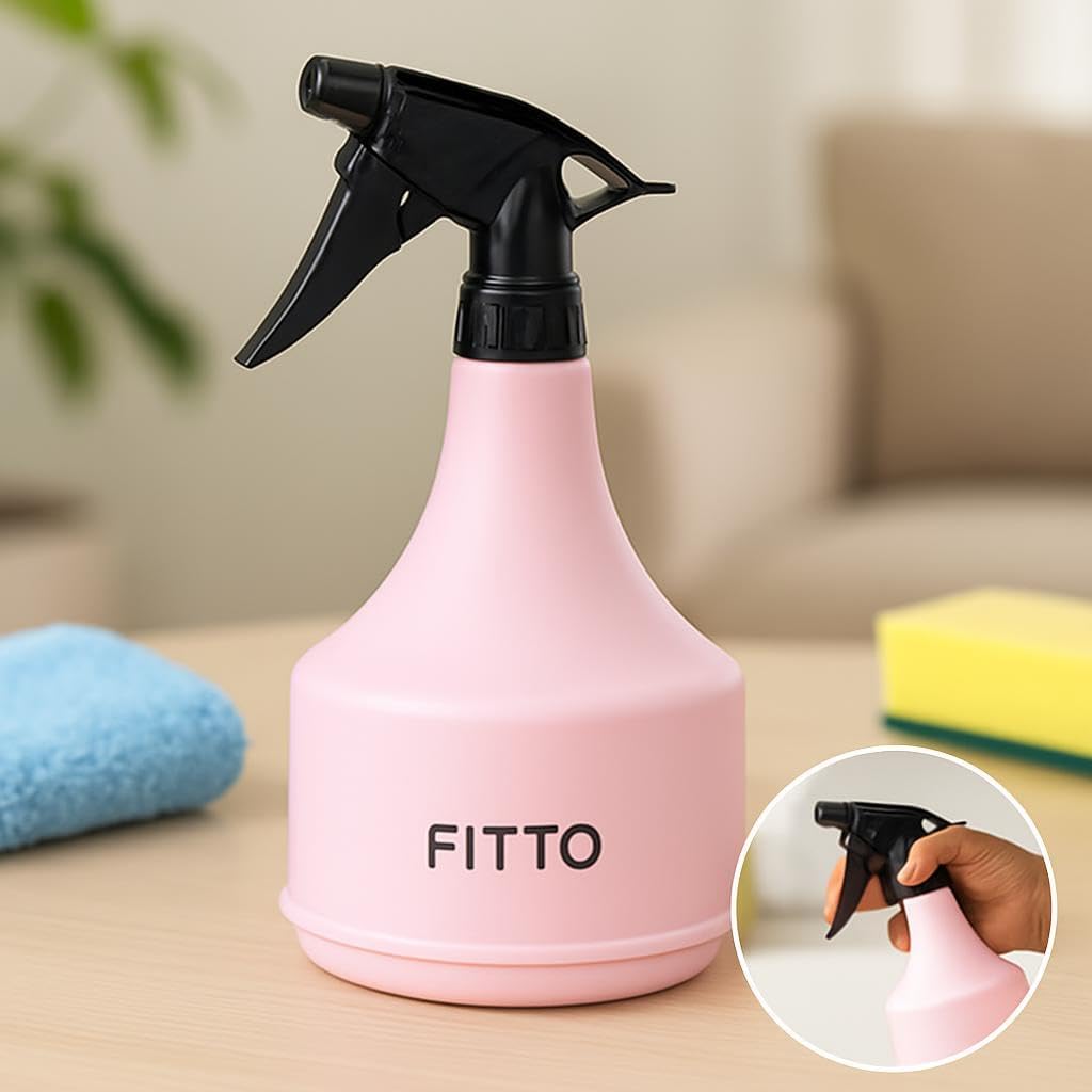144 Pieces Multipurpose Cleaner Spray Bottles (500 ml – Assorted Colors for Home and Office)
