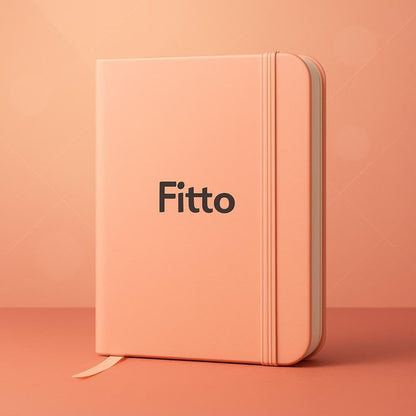 Customizable A6 Notebook Pink Cover 80gsm, 100 Sheets, 14.3x10.3cm