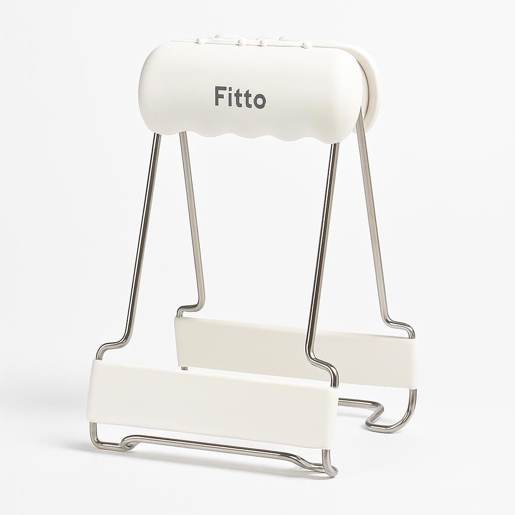 Adjustable Bowl Clamp – White