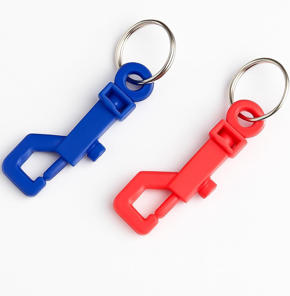 144 Pieces 2 Pieces Key Chains (70mm - Stylish and Durable Keychain for Everyday Use)