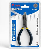 96 Pieces 4.5 Inch Mini Pliers with Serrated Teeth (Black – Mini Hand Pliers for Electronics – Jewelry – Crafts – DIY)