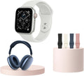 72 Pieces Smart Watch Sets with 4 Straps and Bluetooth Headphone