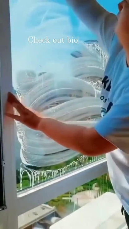 Essentials Double Face Glass Clean, Strong Magnet Glass Cleaner