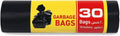 120 Pieces 30-Pack Heavy Duties (10 Gallon Black Garbage Bags – 54x60cm – Puncture and Leak-Resistant Kitchen Trash Bags for Waste Containment – Strong and Durable)