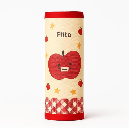 Plastic Bag Dispenser – Apple Bear Design – Red – Hanging Storage Holder